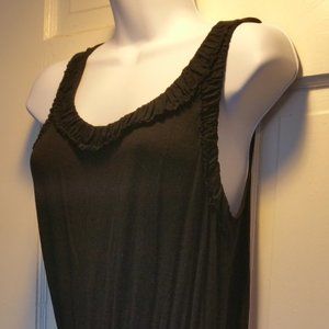 Ann Taylor Loft Black Sundress Sz S